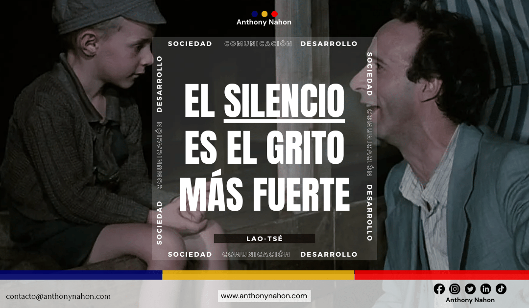 EL SILENCIO ES EL GRITO MÁS FUERTE